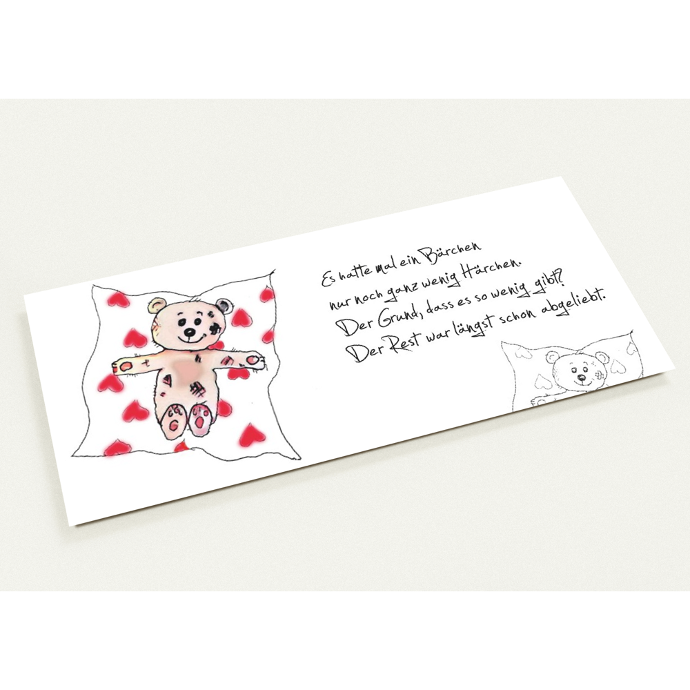 10 Bärchen-Karten (2-seitig, inkl. Premium-Umschläge)