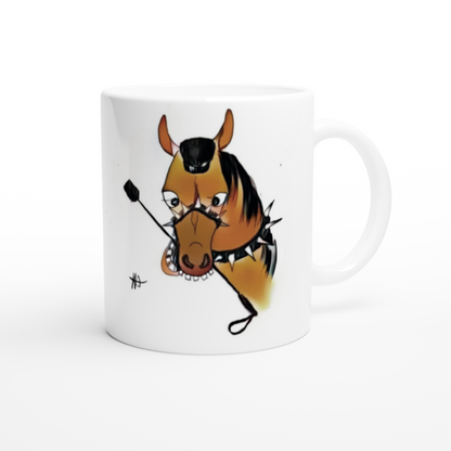 Der galante Rassehengst – Die Tasse für edle Genießer