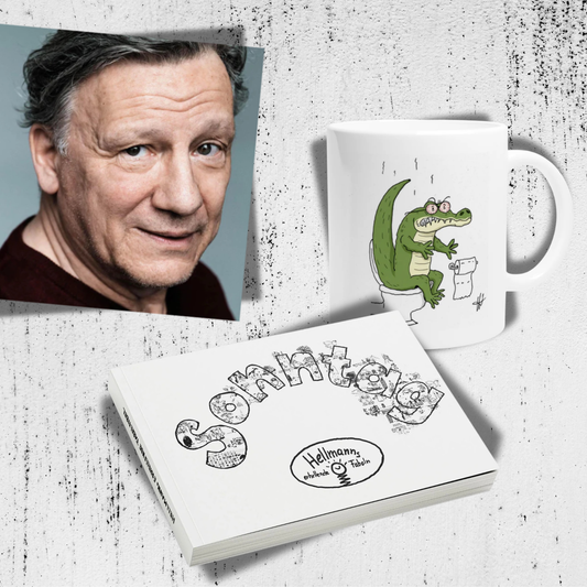 Das Kaiman-Geschenkset: Fabelfibel + Tasse (10 € Spar-Vorteil)