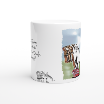 Die Hufballprofis – Die Tasse für Fußball- und Pferdefans