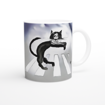 Der skeptische Kater – Die Tasse für alle, die mit Aberglauben aufräumen