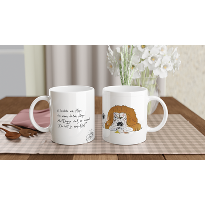Der freche Mops – Die Tasse für Wortspiel-Liebhaber