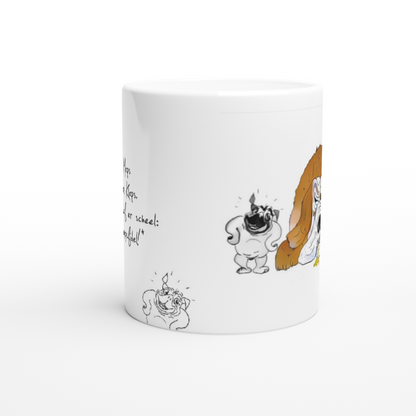 Der freche Mops – Die Tasse für Wortspiel-Liebhaber