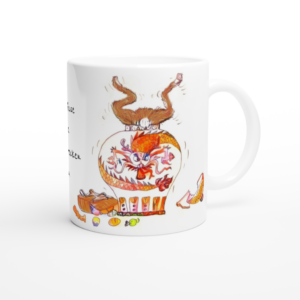 Der Osterhase in der Vase – Die Tasse für kreative Verstecker