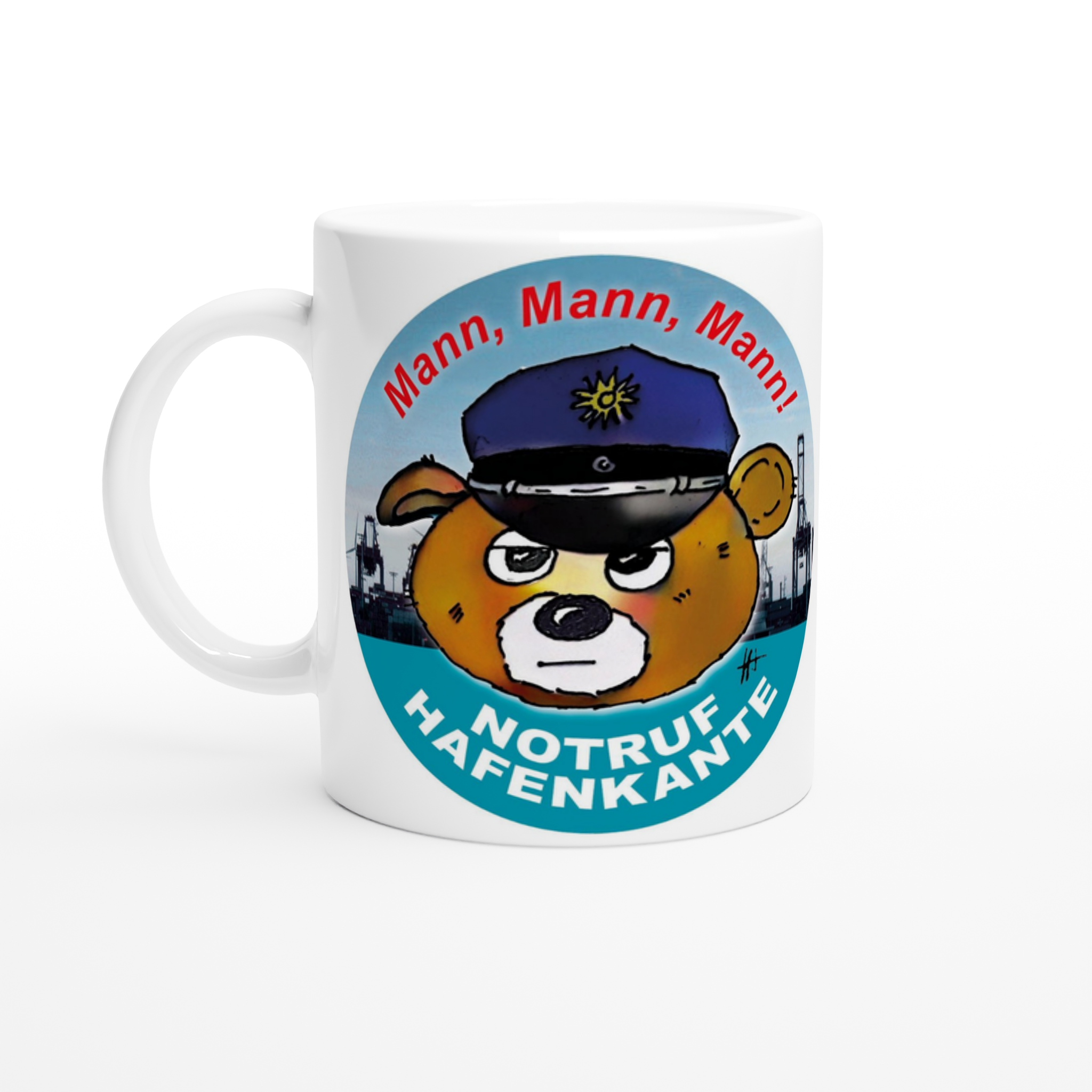 Mann, Mann, Mann! – Die Tasse für echte Notruf-Hafenkante-Fans